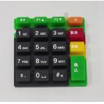 70 Shore A Silicone Keyboard For Handheld POS Machine for sale