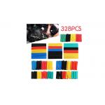 328pcs Polyolefin Shrink Tube Wrap Wire Cable Electrical Insulation Heat Shrink Tube for sale