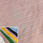 420d Woven Crinkle Double Gauze Polyester Jacquard Fabric Shrink Resistant