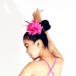 Lively Dance Costume Accessories Art Craft Flowers For Decorative Head / Shoulder / Waist for sale