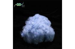 China Artificial Recycled PET Polyester Synthetic Fiber PSF 9D Blue For Pillow supplier