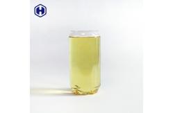 China Empty Tall Plastic Soda Cans Customized Size Plastic Cylinder Jar supplier
