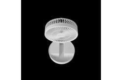 China Portable Retractable Fan With Night Light Folding Wireless Abs Battery 5200mah Small supplier