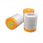 Temporary Floor Masking Paper Film Spray Paint Shielding Protective Film for sale