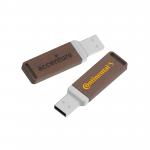 Natural Wood USB Logo Wood Pen Drive with Print or Embossing for Your Business for sale