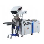 High Speed Air Suction Feeding Leaflets Folding Machine With Vertical Satcker For Folded Leaflet Machine for sale