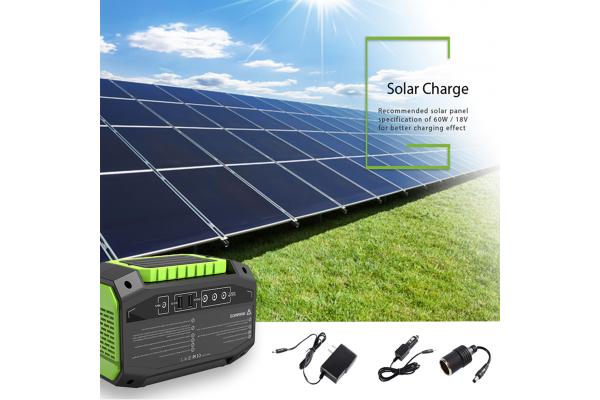 39000mah Portable Solar Power Generators Station Bank