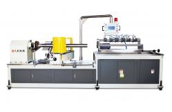 China High Speed 150mm Kraft Paper Tube Making Machine Auto Spiral Multi Cutter supplier