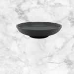 Black 8 Inch Melamine Oval Dinner Plates All Season for sale