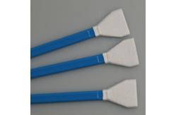 China Class 100 Cleanroom V Shape Knitted Microfiber Camera Sensor Swabs supplier