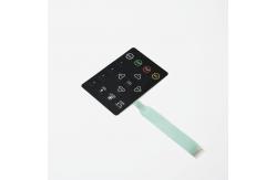 China Waterproof Silicone Rubber Membrane Keypad With Silk Printing Laser Etching supplier