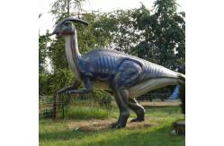 China Theme Park  Realistic Animatronic Dinosaur Parasaurolophus With Movement And Sound supplier