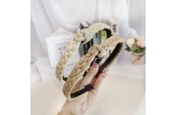 China Fabric Satin Silk Elastic Bow Hair Tie Custom supplier