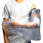 63cm Length Waterproof Full Arm Cast Cover , Neoprene Seal Tight Cast Protector Arm for sale