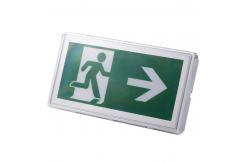 China IP65 Waterproof Commercial LED Emergency Light PC Casing supplier