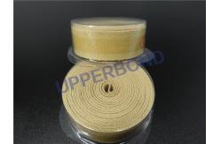 China MK8 Cigarette Machine Parts Customized Aramid Yellow Format Garniture Tape supplier