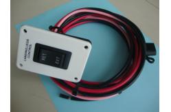 China White AC Electric Power Switch Button With Extension Lead For Industrial / Commercial supplier