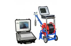 China 360 Rotary Waterproof Borewell Underwater Camera For Downhole Testing supplier