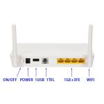 Wireless HG8546M Huawei Echolife Modem 18W 1GE 3FE WIFI CATV GPON ONU Router for sale