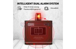 China H350mm Durable Home Safe Box Dual Alarm supplier