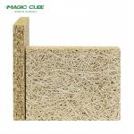 Office Building Eco Friendly Wood Wool Cement Panels Noise Deduction