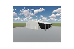 China Prefabricated Metal Shed Steel Structure Building Structural Warehouse I Beam Metal Building supplier