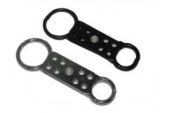China 44g Safety Hasp Lock 8pcs Padlock Available Double - End Aluminum supplier