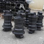 Black Yellow Crawler Excavator Track Roller Undercarriage Parts Suitable for PC100 PC110 PC120 PC130 Heavy Equipment for sale