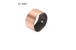 China Composite Metal Plain Bearing Boundary Lubricating DX Bushing Industrial supplier