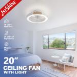 1stshine Indoor Ceiling Fan Modern Design for Low Ceilings Power Saving Natural Wind for sale