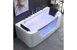 China 1 People Indoor Jacuzzi Bathtub Combo Massage With Double Pillow supplier