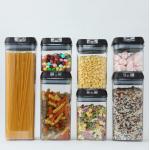 0.5L 0.8L 1.2L Sealed Food Containers PS PP ABS Plastic Kitchen Organizer for sale