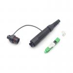 Huawei Compatible Mini SC Waterproof Field Assembly FTTH connector For FTTH Drop Cable And Round Cable for sale