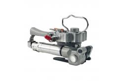 China PP PET Belt Pneumatic Plastic Strapping Tool And Tightening Machine Custom supplier