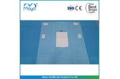 China OEM 40Gsm SMS Drape Sterile Anesthesia Drape EO Sterilized supplier