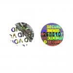 ISO9001 Security Anti Fake Holographic Vinyl Stickers for sale