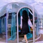 Aluminium Frame Outdoor Bubble Tents UV Resistance Bubble Camping Tent for sale