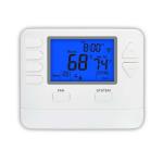 Riseem WiFi Work With Alexa ABS 24V LCD HVAC Digital 7 Day Programmable WiFi Control Home Thermostat for HVAC System for sale