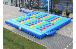 China Fasionable Inflatable Twister Games Amusement Park With 0.55mm Pvc Tarpaulin supplier