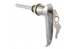 China T Shape Garage Door Handle Lock Electronic Box Zinc Alloy Lock supplier