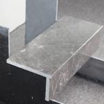 Natural Marble Stair Steps Stone Wall Floor Indoor Modern Design Grey Stair Slab for sale
