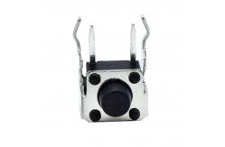 China 6x6 DIP Tact Switch , Vertical Tactile Key Switch With Bracket supplier