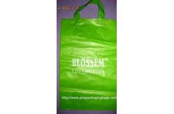 China Recyclable 0.15mm HDPE Soft Loop Handle Bag / Plastic Shopping Bags supplier
