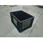 Conductive Crate ESD Plastic Bins , 400 * 300 * 150mm ESD Totes Containers With Lids