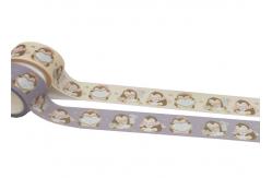 China Custom Printed Colored Cute Patterns Glitter Washi Tape supplier