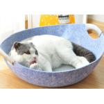 Removable Bowl Pot Shape EN71 Cat Cave Felt For Pet Toys Organizer for sale