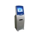 Multimedia Smart Touch Screen Self Service Kiosks with A4 Size Paper Laser Printer for sale