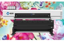 China Large Format Dye Sublimation Printer With Drying System 1920MM Print Width supplier
