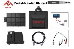 China Stable 200 Watt Portable Solar Panel Blanket High Efficiency Lightweight supplier