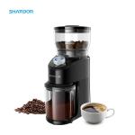 Blue LED Light Burr Conical Grinder 2 To 12 Cups Safety Lock Office Espresso Machine for sale